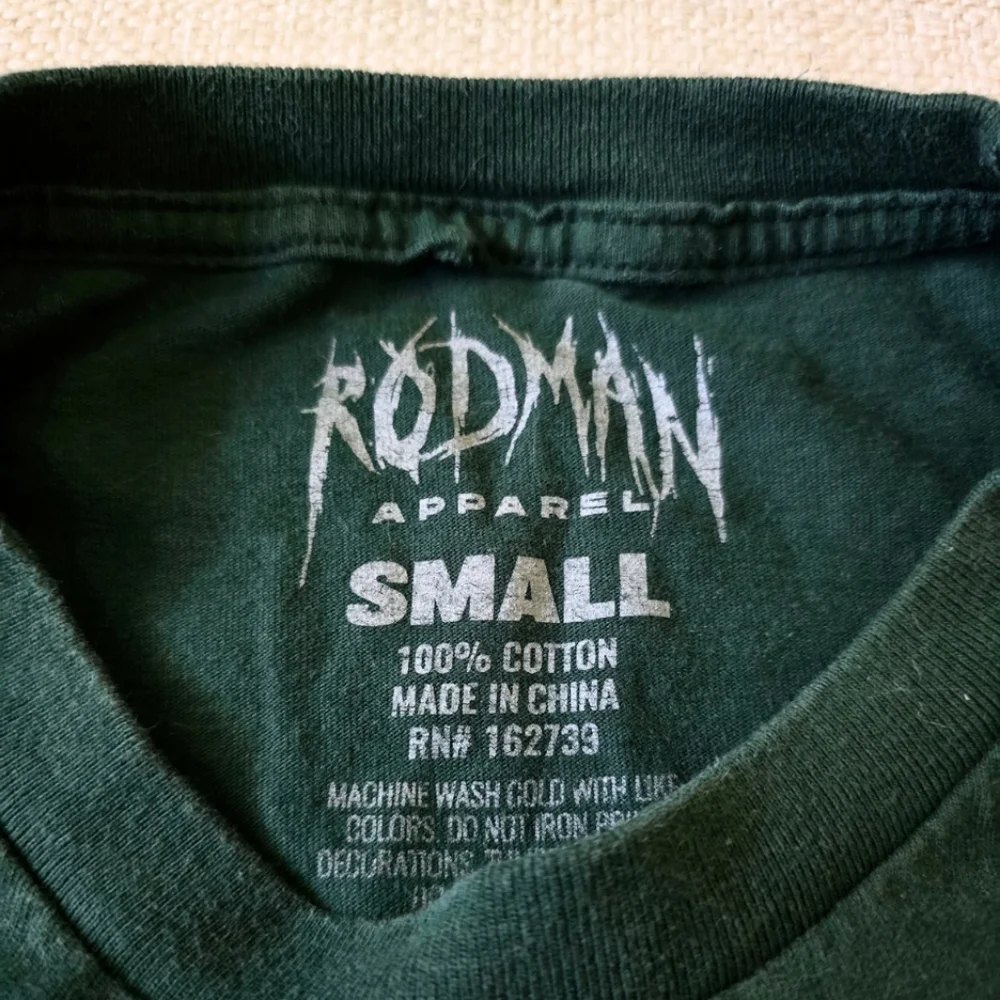 DENNIS RODMAN Apparel The Worm Graphic Tshirt Tee Adult Small - Picture 3 of 4